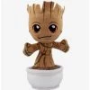 Marvel Guardians Of The Galaxy Baby Groot In Flower Pot 8 Inch Plush - BoxLunch Exclusive -BoxLunch Shop 19734485 hi