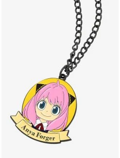 Spy X Family Anya Circle Portrait Necklace - BoxLunch Exclusive
