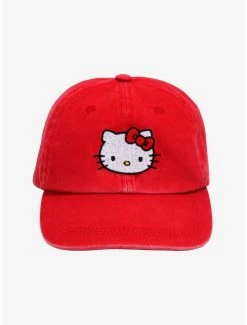 Sanrio Hello Kitty Embroidered Cap - BoxLunch Exclusive