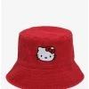 Sanrio Hello Kitty Reversible Gingham Bucket Hat - BoxLunch Exclusive -BoxLunch Shop 19836119 hi