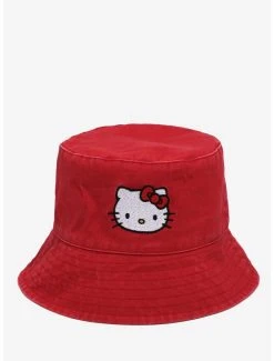 Sanrio Hello Kitty Reversible Gingham Bucket Hat - BoxLunch Exclusive