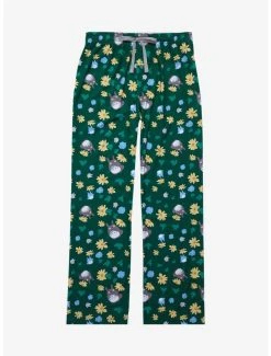 Studio Ghibli My Neighbor Totoro Floral Allover Print Sleep Pants - BoxLunch Exclusive