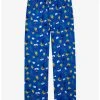 Studio Ghibli Kiki’s Delivery Service Jiji & Flowers Allover Print Sleep Pants - BoxLunch Exclusive