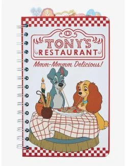 Disney Lady And The Tramp Tony’s Restaurant Tab Journal - BoxLunch Exclusive