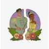 Disney The Princess And The Frog Tiana & Naveen Floral Enamel Pin Set - BoxLunch Exclusive