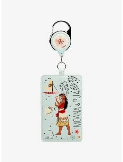 Disney Moana Pua & Moana Retractable Lanyard - BoxLunch Exclusive
