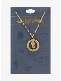 Harry Potter Hermione Library Pendant Necklace - BoxLunch Exclusive -BoxLunch Shop 19958080 av2