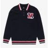 Disney Mickey Mouse Letterman Collared Sweater - BoxLunch Exclusive -BoxLunch Shop 19962858 hi