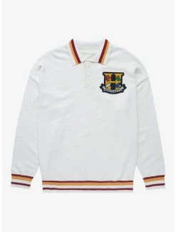 Harry Potter Hogwarts Letterman Collared Sweater - BoxLunch Exclusive
