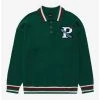 Disney Peter Pan Letterman Collared Sweater - BoxLunch Exclusive -BoxLunch Shop 19962885 hi
