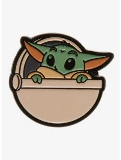 Star Wars The Mandalorian Chibi Grogu Enamel Pin - BoxLunch Exclusive