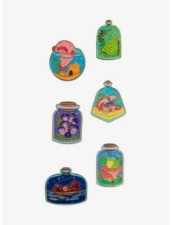Animal & Mushroom Terrariums Blind Bag Enamel Pin - BoxLunch Exclusive