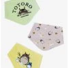 Studio Ghibli My Neighbor Totoro Bandana Bib Set - BoxLunch Exclusive -BoxLunch Shop 20026564 hi