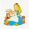 Loungefly Disney Alice In Wonderland Alice & Dinah With Tulips Enamel Pin - BoxLunch Exclusive