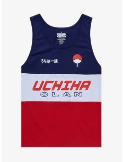 BoxLunch Shop 8 Naruto Shippuden Uchiha Clan Panel Tank Top - BoxLunch Exclusive