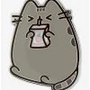 Pusheen The Cat Straw Enamel Pin - BoxLunch Exclusive -BoxLunch Shop 20101804 hi