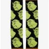 Shrek Faces Allover Print Crew Socks - BoxLunch Exclusive -BoxLunch Shop 20114690 hi