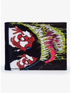 Marvel Spider-Man And Venom Comic Bifold Wallet - BoxLunch Exclusive -BoxLunch Shop 20212716 av1