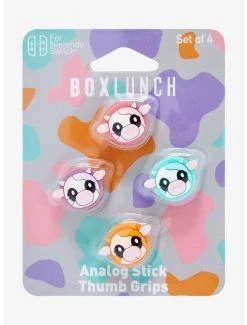 Nintendo Switch Chibi Cow Analog Stick Thumb Grips Set - BoxLunch Exclusive -BoxLunch Shop 20303855 av1