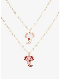 Axolotl Fruit Bestie Necklace Set - BoxLunch Exclusive